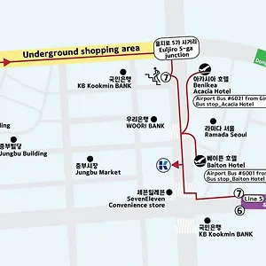 *** Guest house K-guesthouse Dongdaemun1 South Korea